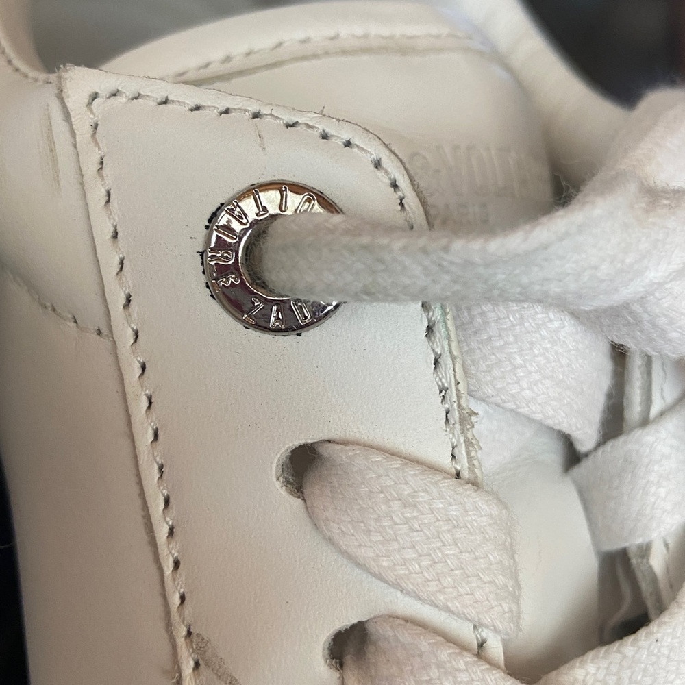 Zadig&Voltare Paris 100% Leather White Star Sneakers size 40, missing inserts - Picture 7 of 7